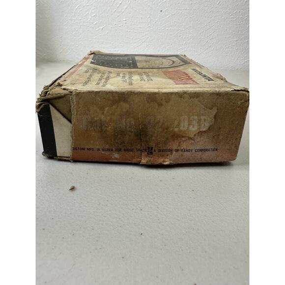 Radio Shack Micronta cat. no 22-203B 30,000 ohms/volt multimeter in box & Manual - Picture 5 of 9